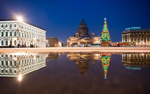 Школьные новогодние каникулы в Санкт-Петербурге